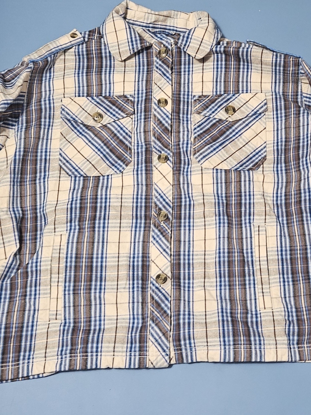 Aerie Offline Women's oversized Small Petite western shirt